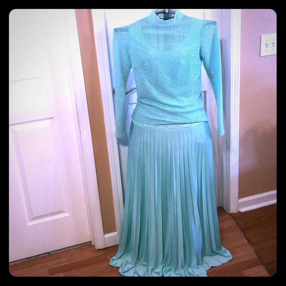 Vintage Sea Foam 1960’s Emma Domb Dress